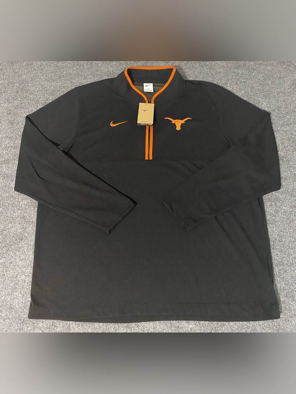 Nike Texas Longhorns 1/4 Zip Mens 3XL Victory Dri-Fit Pullover NWT READ